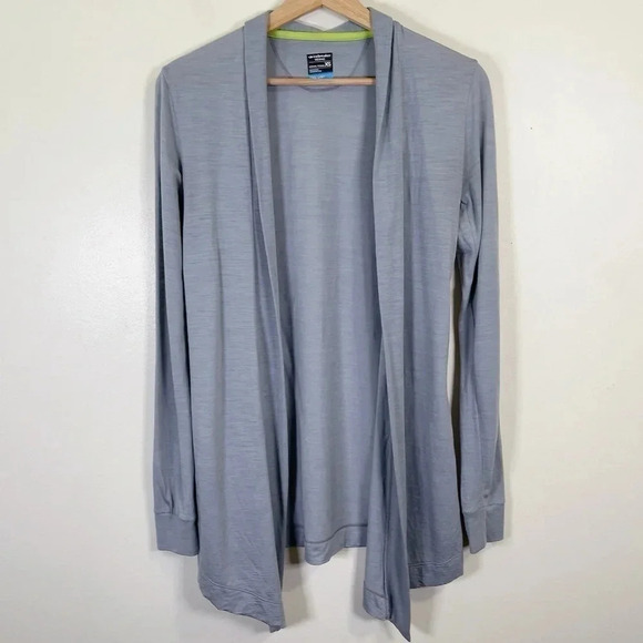 Icebreaker Merino Wool Cool-Lite Waterfall  Open Cardigan - Picture 5 of 16